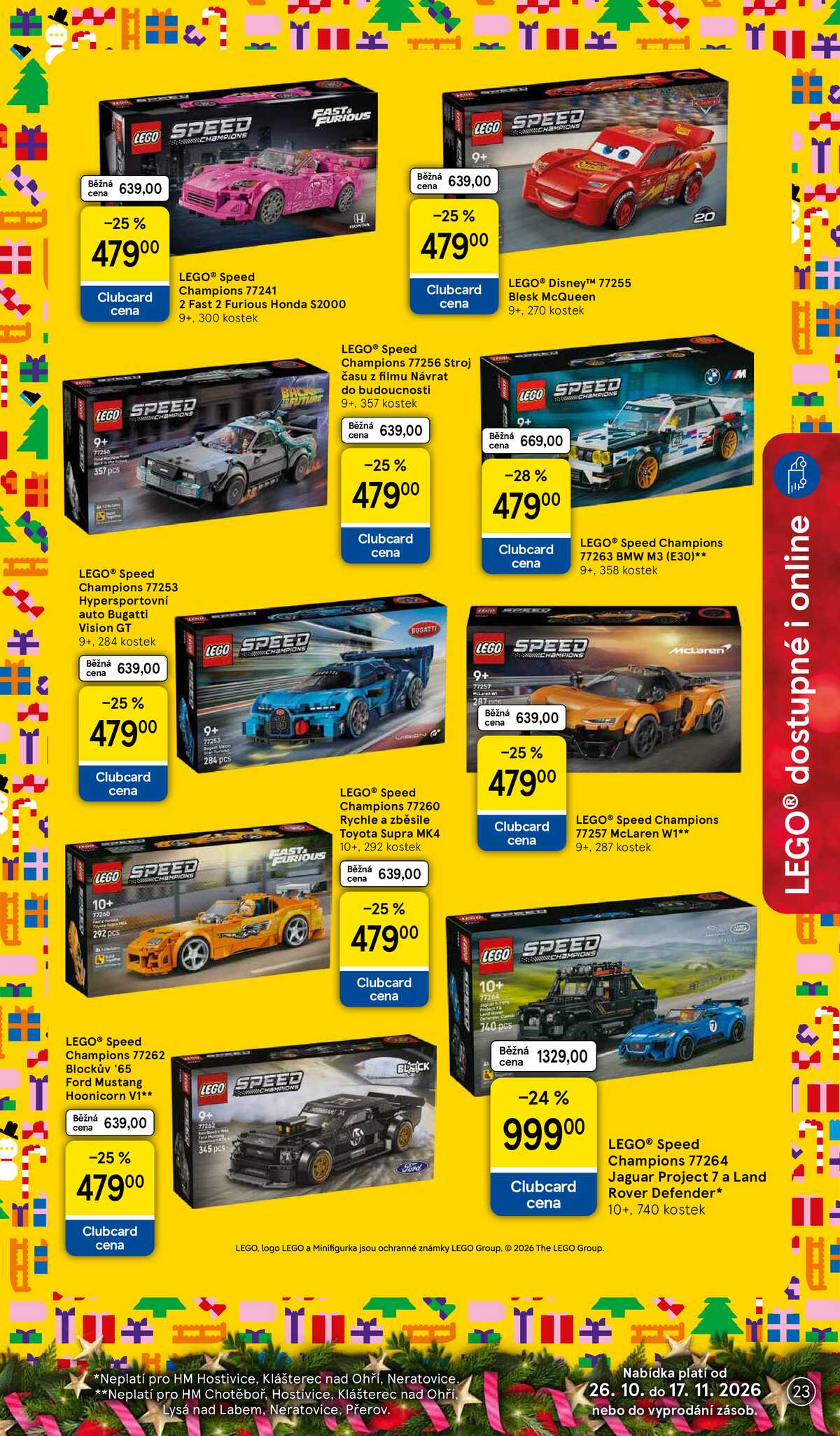 Tesco SPECIÁL hypermarkety  od 26.10. do 17.11.2026 strana 23