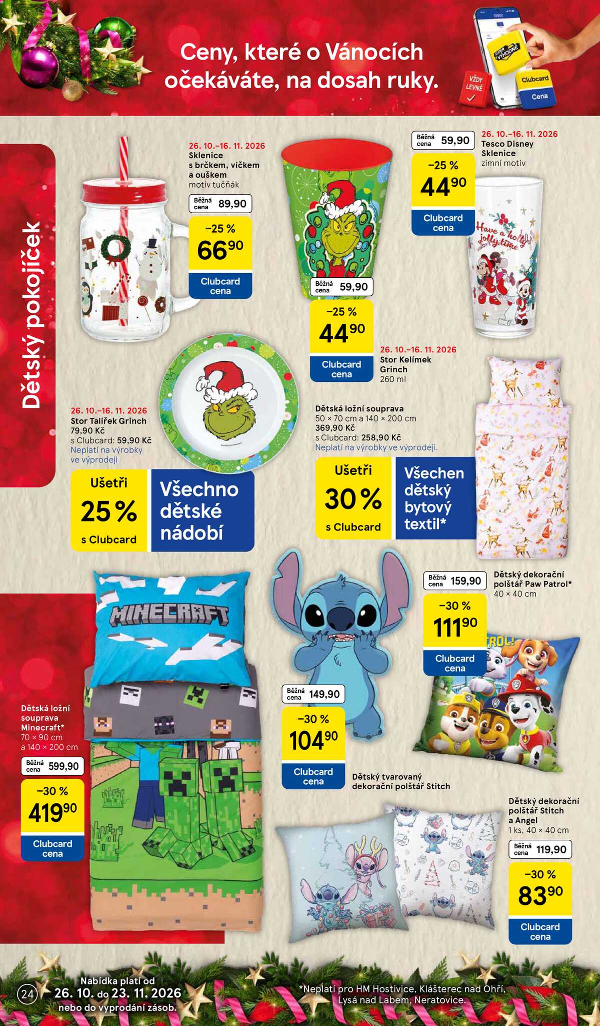 Tesco SPECIÁL hypermarkety  od 26.10. do 17.11.2026 strana 24
