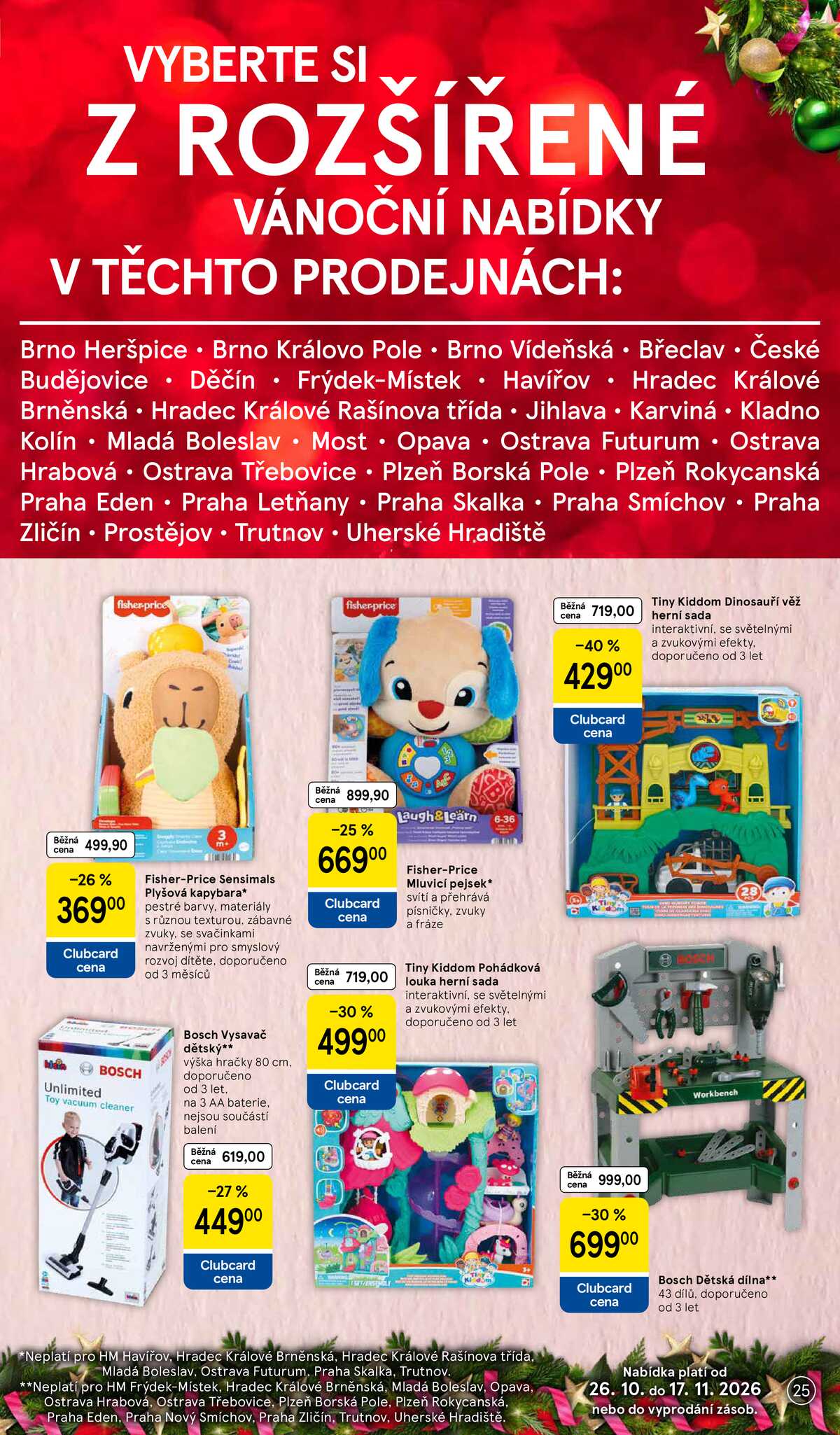 Tesco SPECIÁL hypermarkety  od 26.10. do 17.11.2026 strana 25