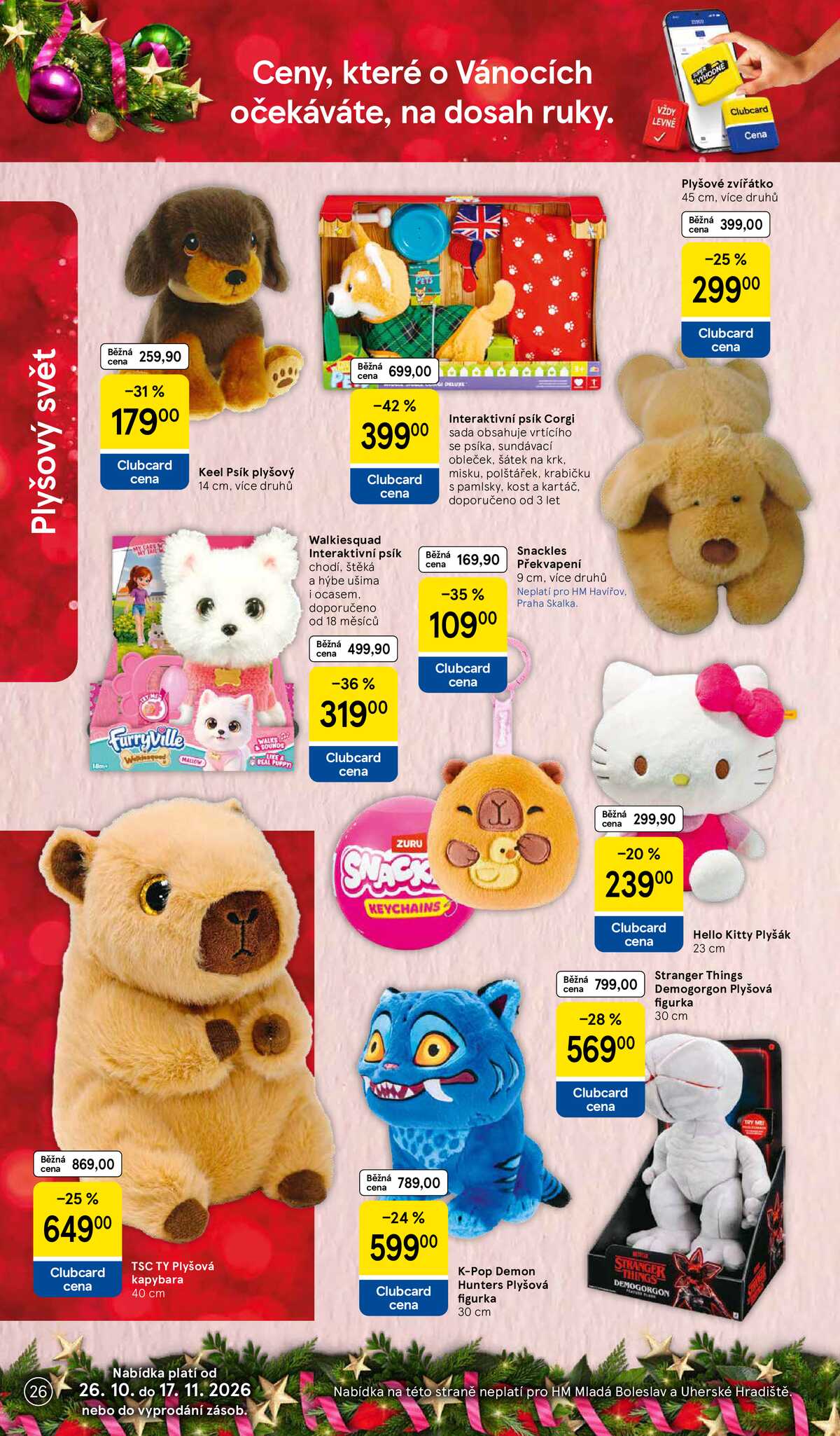 Tesco SPECIÁL hypermarkety  od 26.10. do 17.11.2026 strana 26