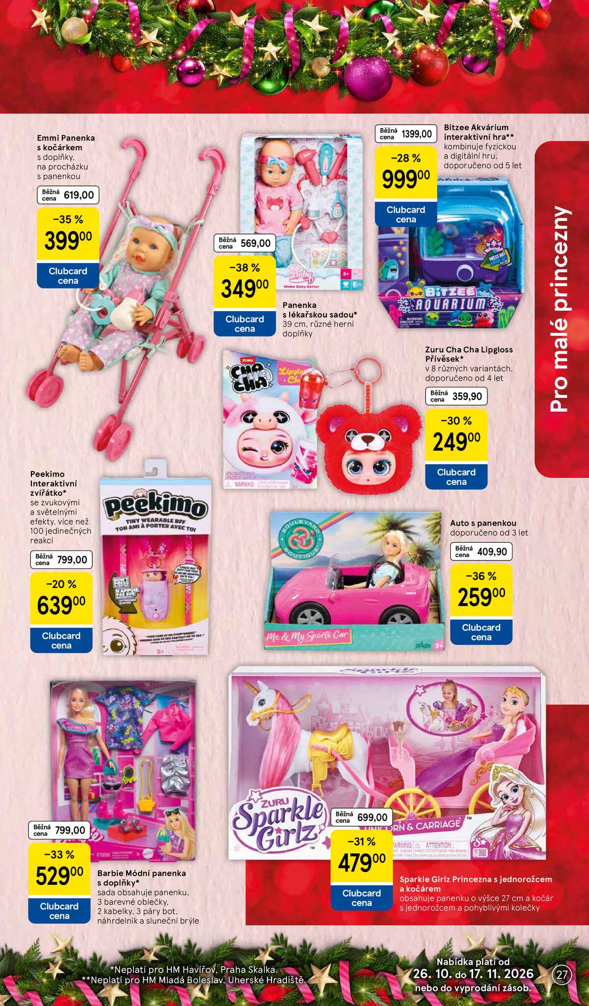 Tesco SPECIÁL hypermarkety  od 26.10. do 17.11.2026 strana 27