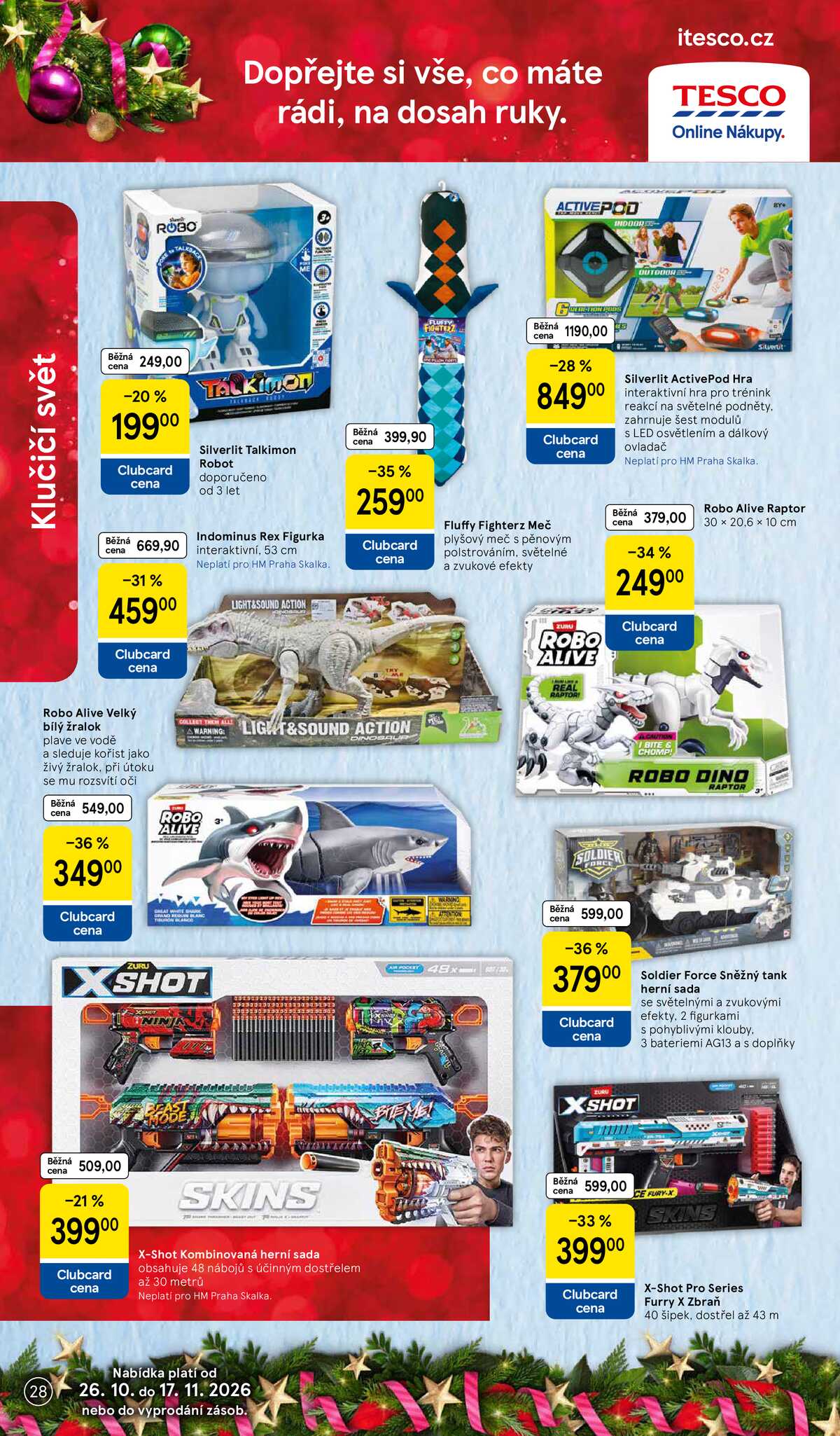 Tesco SPECIÁL hypermarkety  od 26.10. do 17.11.2026 strana 28