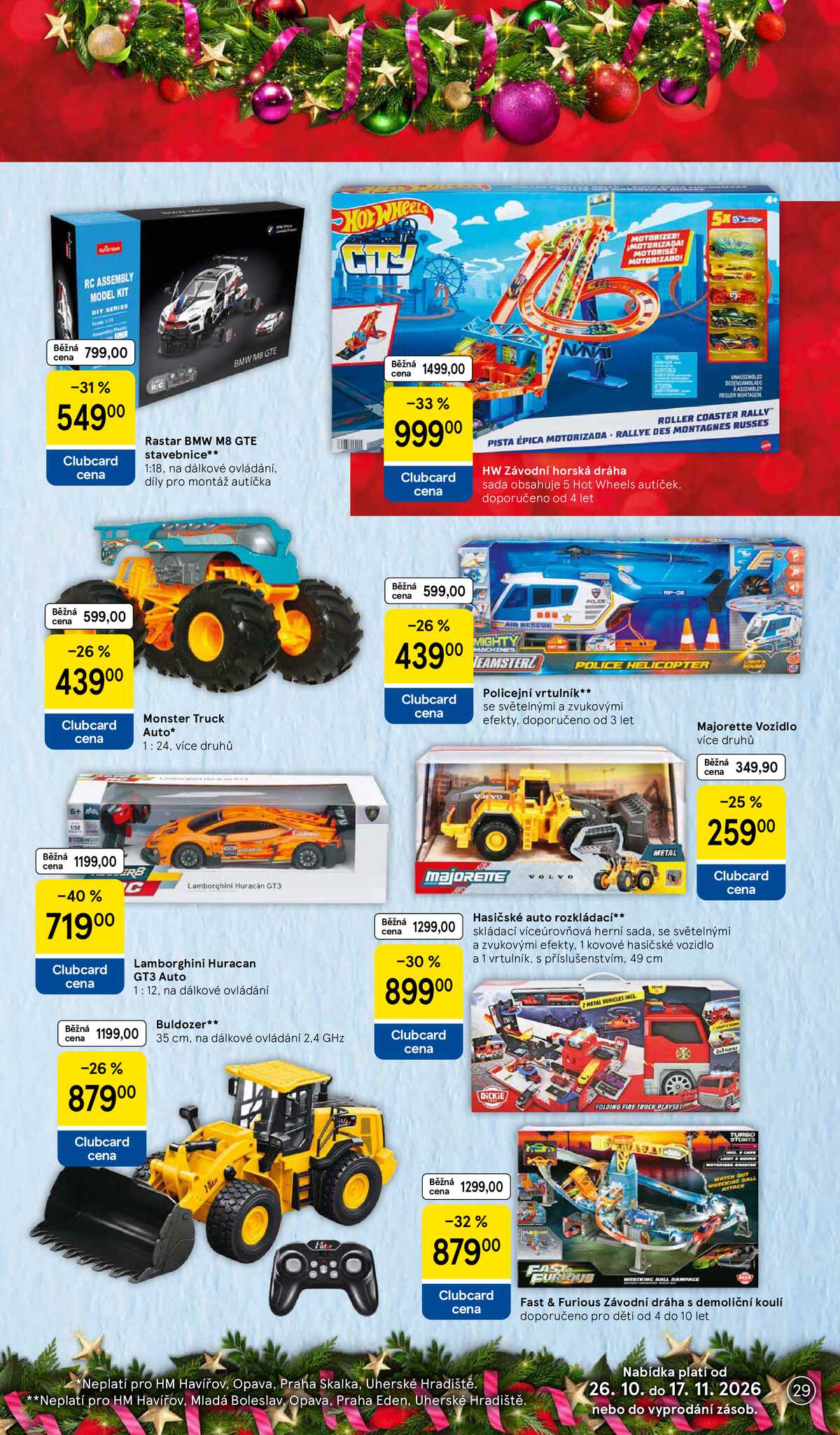 Tesco SPECIÁL hypermarkety  od 26.10. do 17.11.2026 strana 29