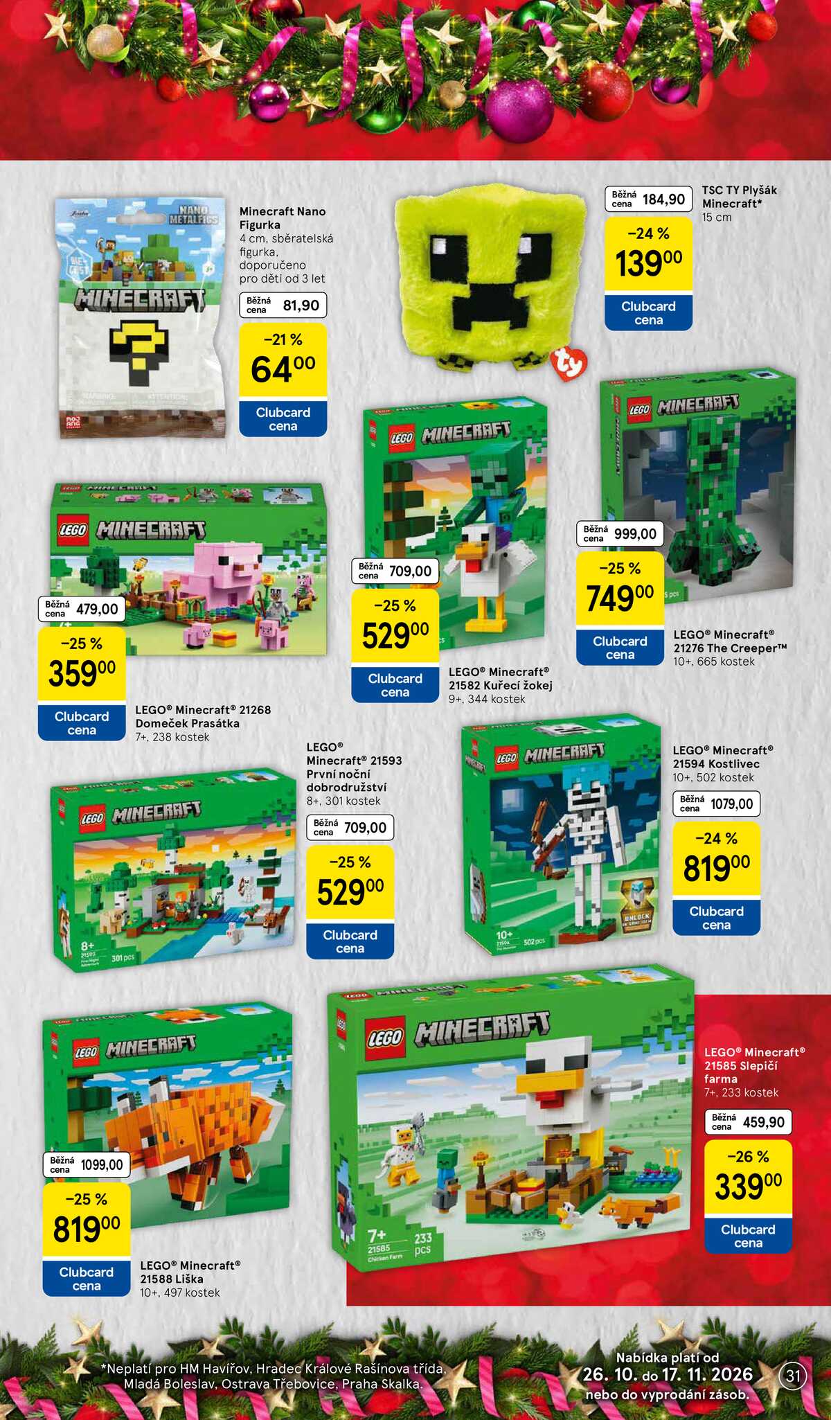 Tesco SPECIÁL hypermarkety  od 26.10. do 17.11.2026 strana 31