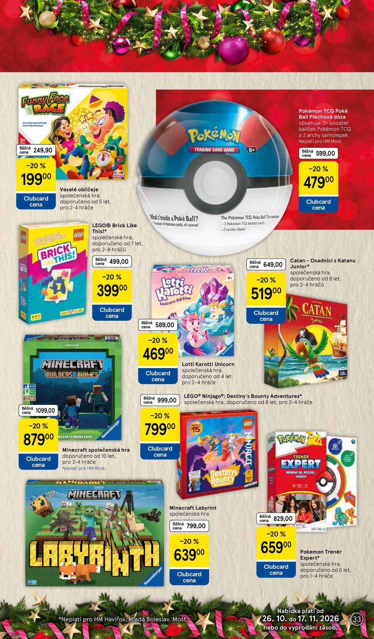 Tesco SPECIÁL hypermarkety  od 26.10. do 17.11.2026 strana 33