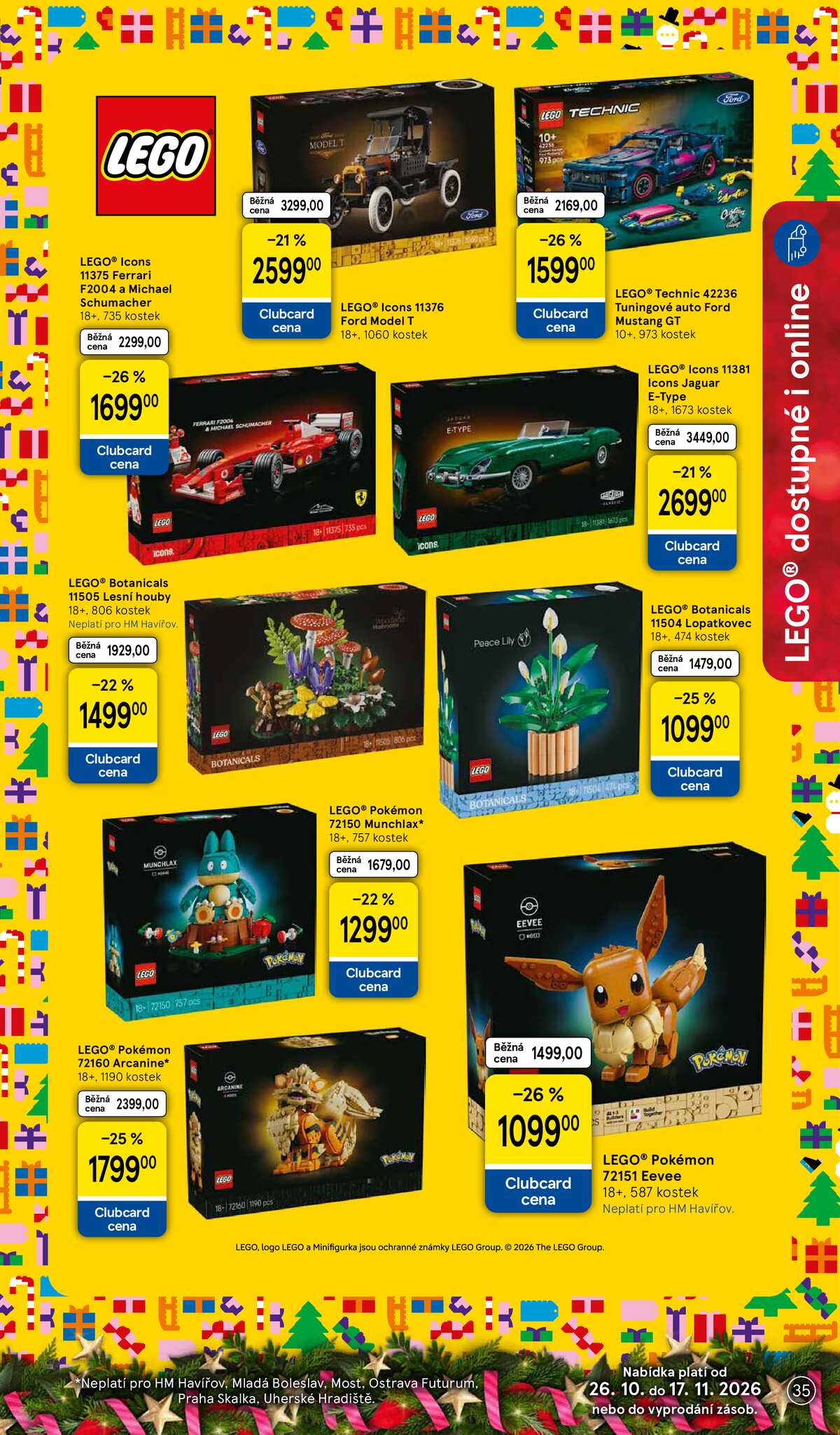 Tesco SPECIÁL hypermarkety  od 26.10. do 17.11.2026 strana 35