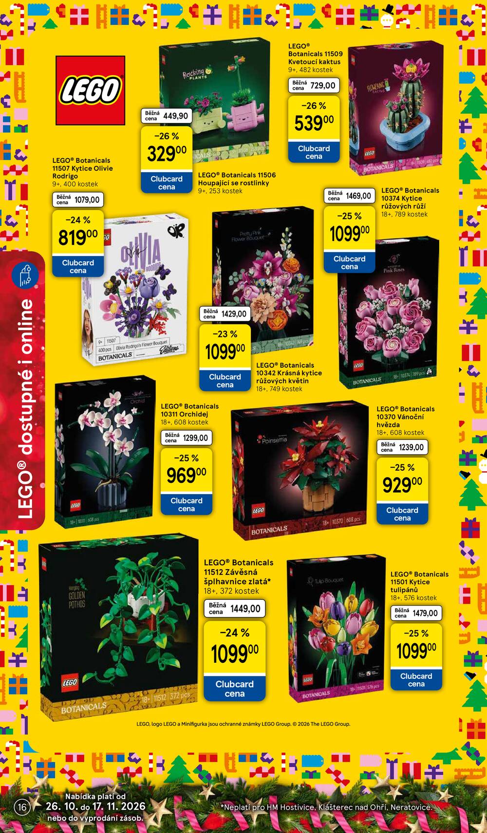 Leták Tesco - Tesco SPECIÁL hypermarkety  od 26.10. do 17.11.2026 - strana 16