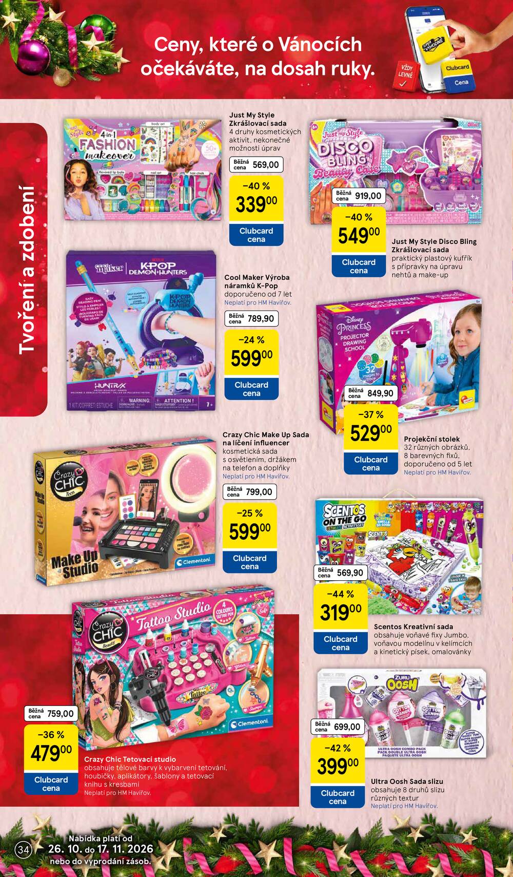 Tesco SPECIÁL hypermarkety  od 26.10. do 17.11.2026