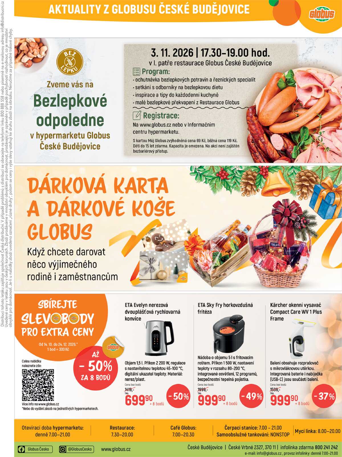 Akční leták Globus 27.10. - 3.11.2026 - Globus České Budějovice strana 46