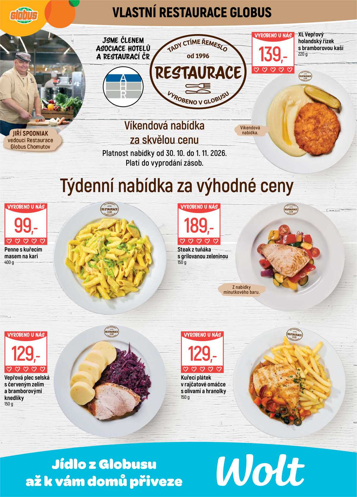 Akční leták Globus 27.10. - 3.11.2026 - Globus Chomutov strana 7