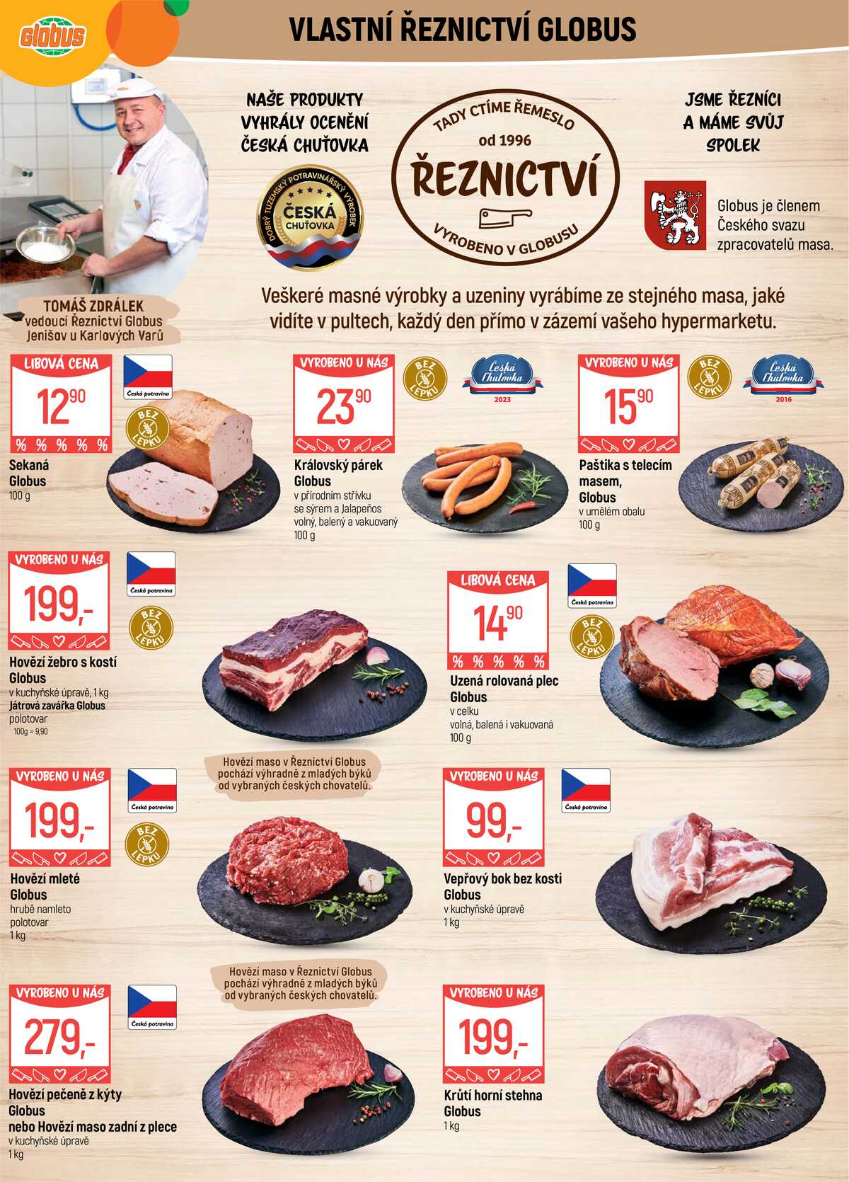 Akční leták Globus 27.10. - 3.11.2026 - Globus Jenišov u Karlových Varů strana 5