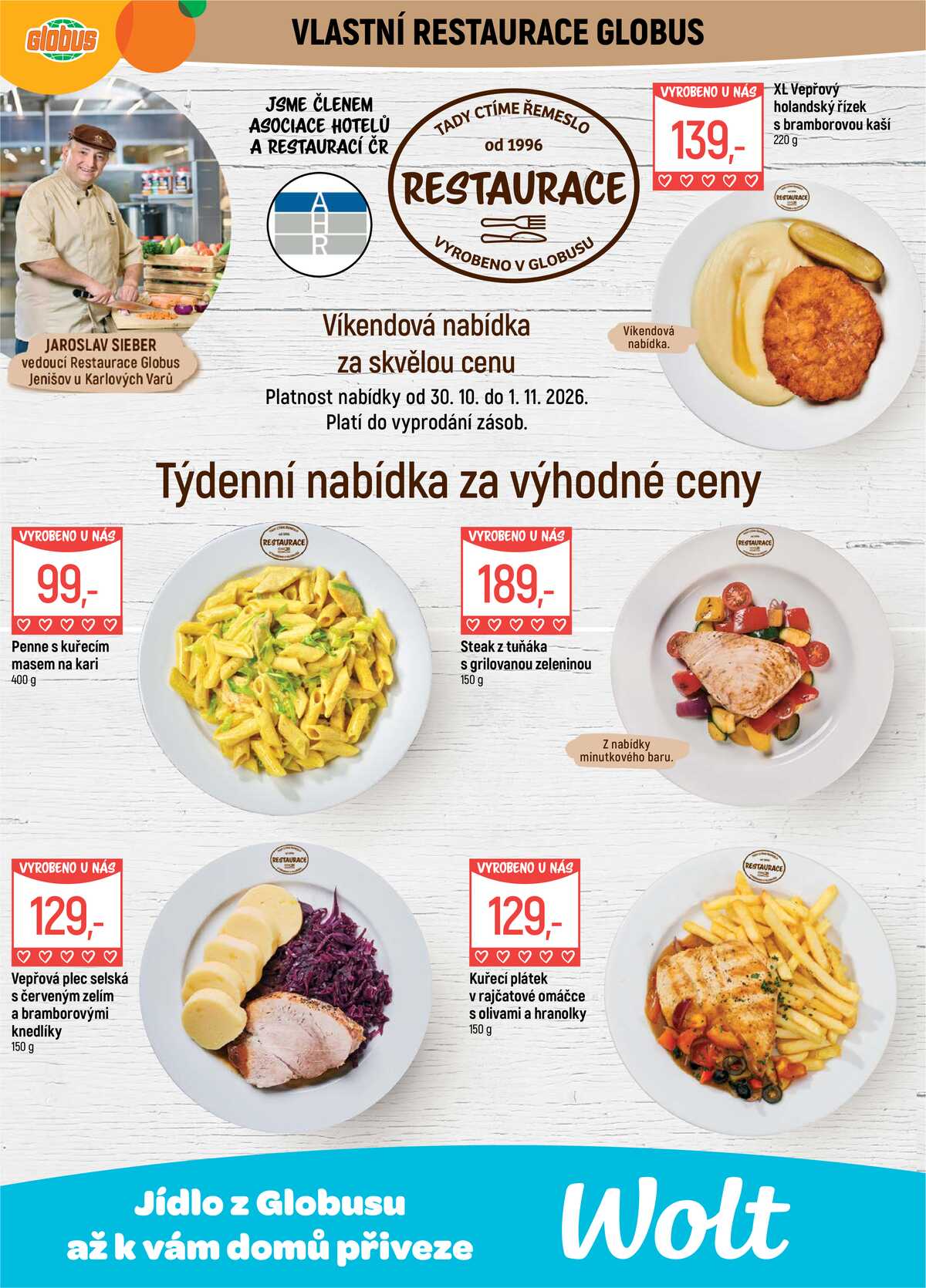 Akční leták Globus 27.10. - 3.11.2026 - Globus Jenišov u Karlových Varů strana 7
