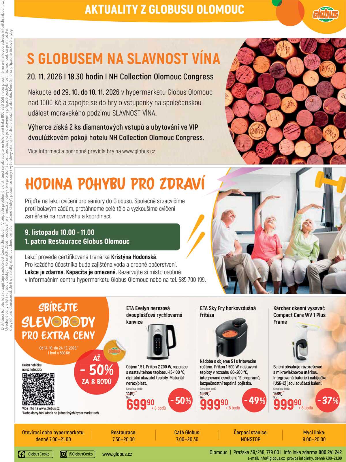 Akční leták Globus 27.10. - 3.11.2026 - Globus Olomouc strana 46