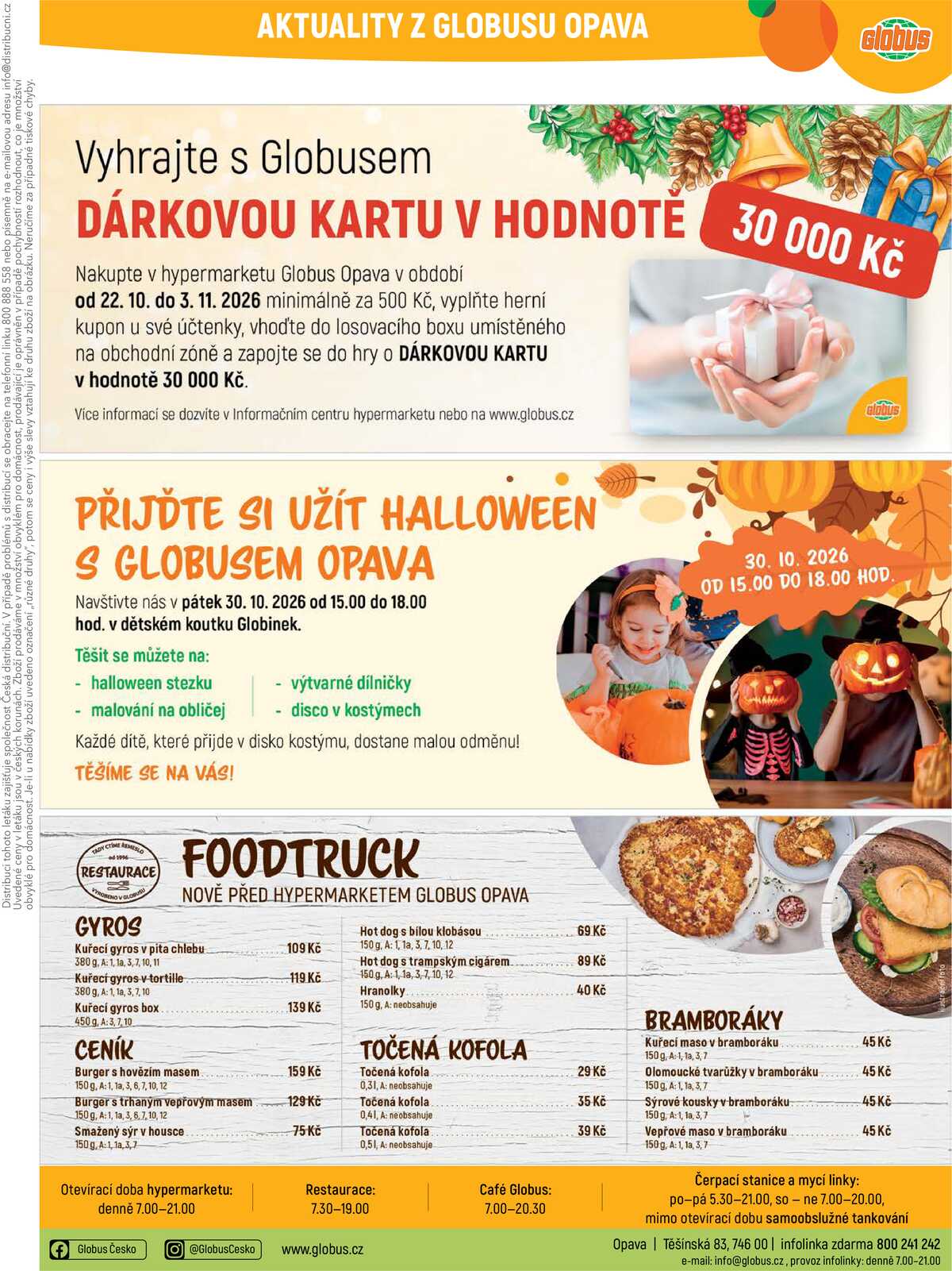 Akční leták Globus 27.10. - 3.11.2026 - Globus Opava strana 46