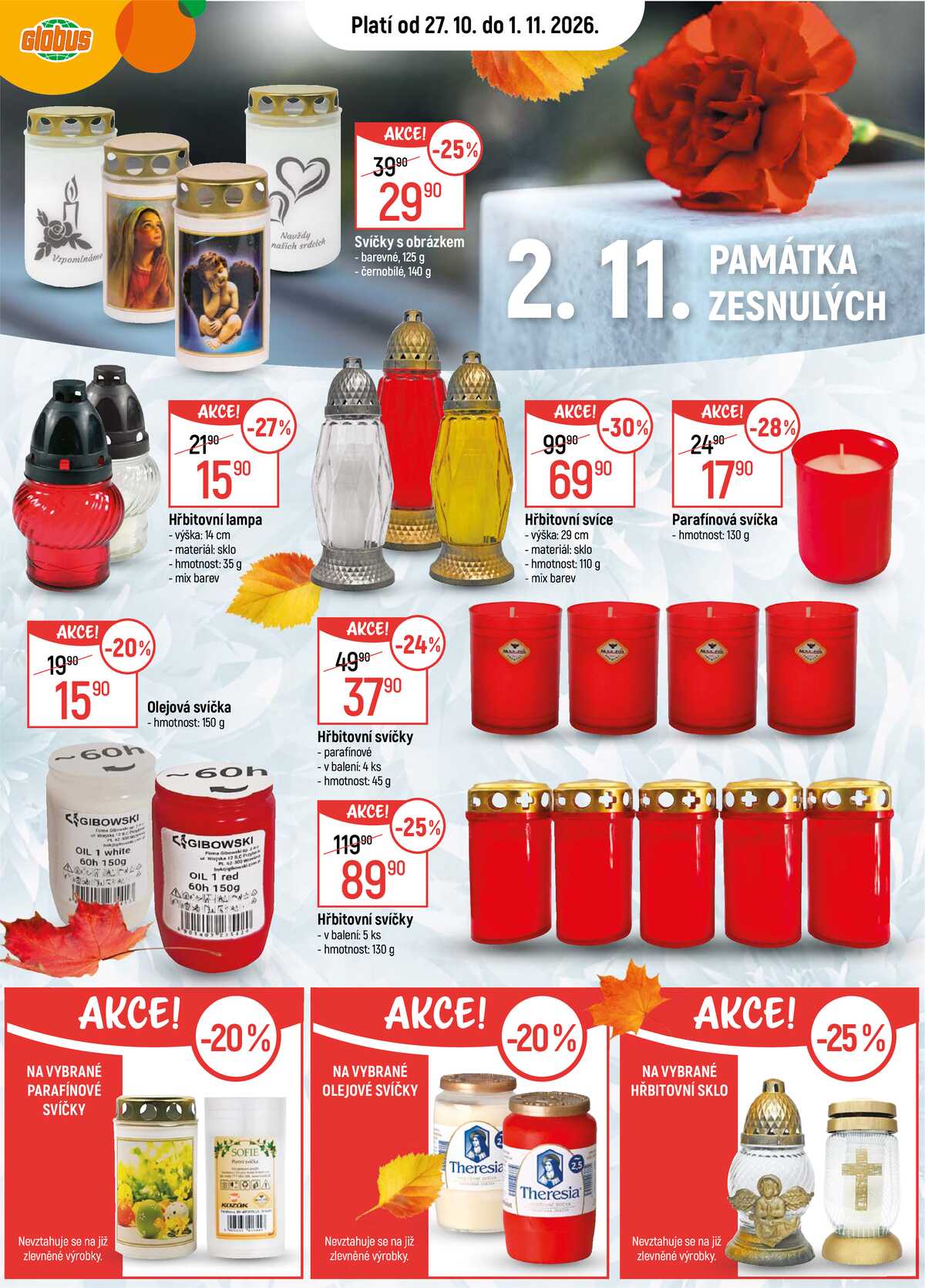 Akční leták Globus 27.10. - 3.11.2026 - Globus Opava strana 5