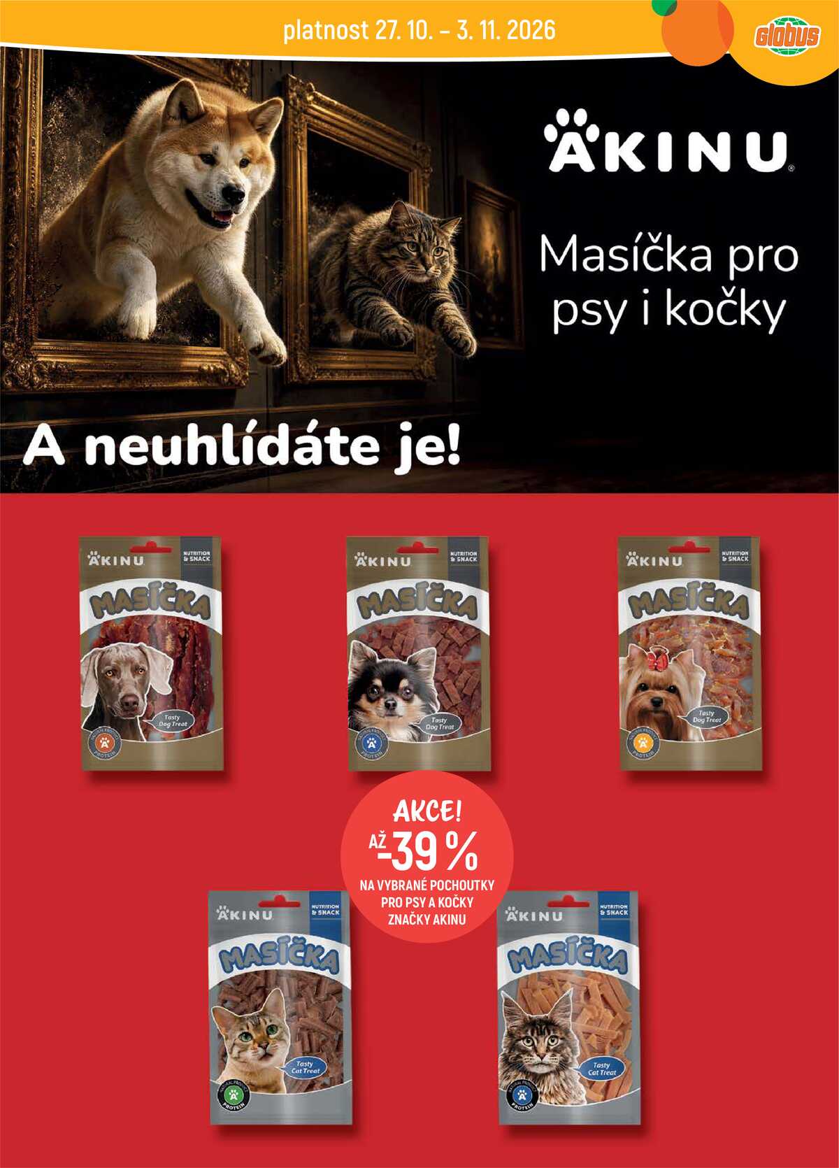 Akční leták Globus 27.10. - 3.11.2026 - Globus Chotíkov u Plzně strana 15