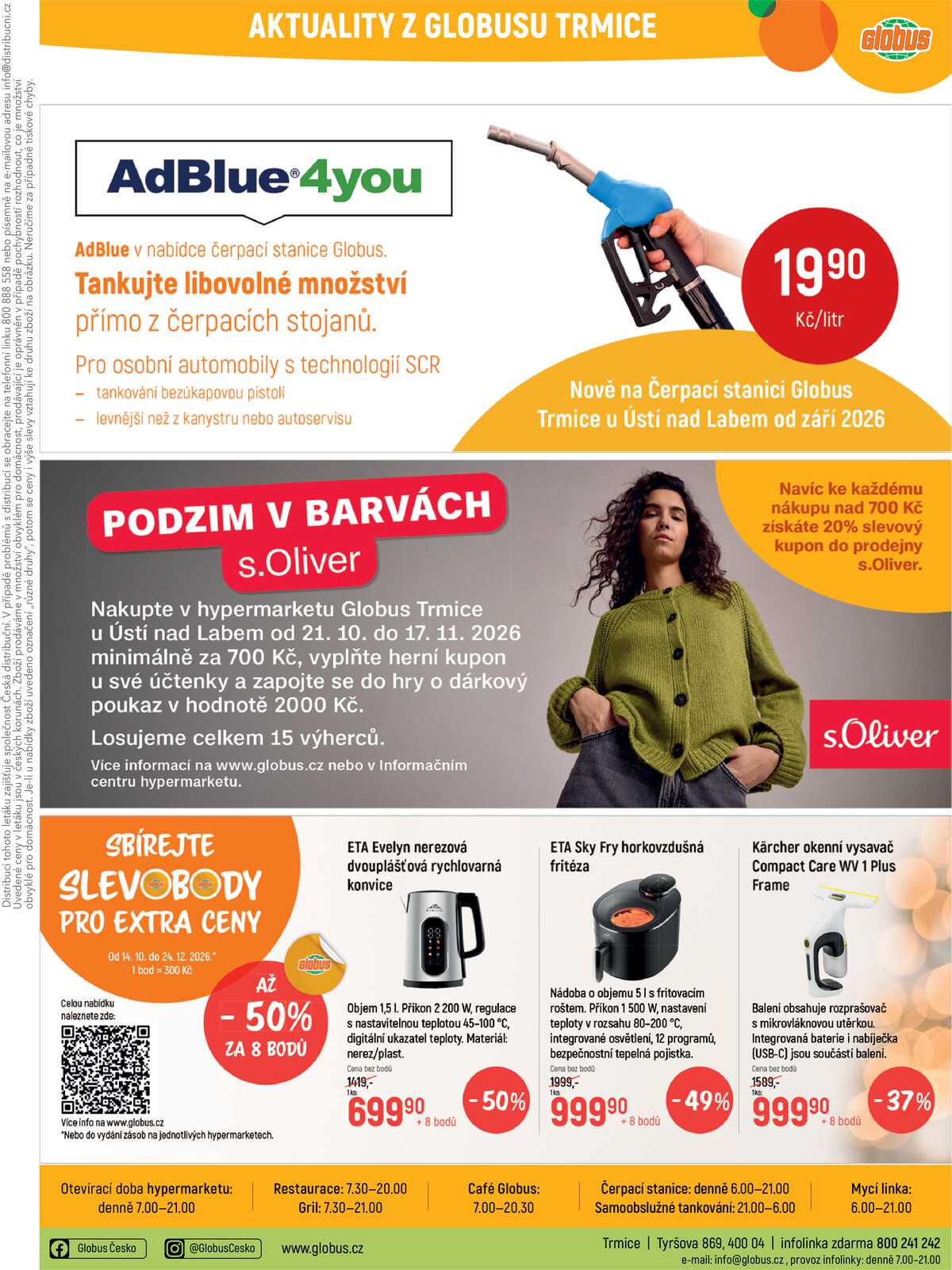 Akční leták Globus 27.10. - 3.11.2026 - Globus Trmice u Ústí nad Labem strana 46