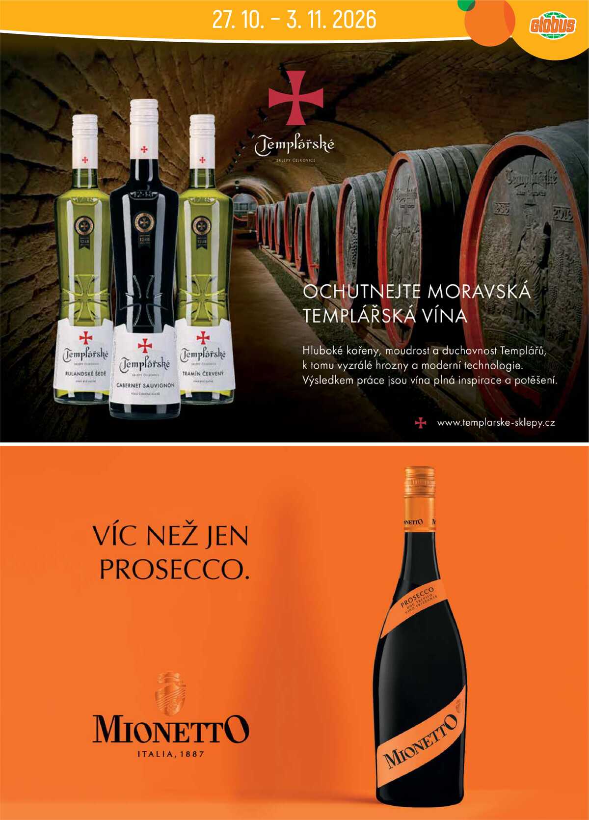 Akční leták Globus 27.10. - 3.11.2026 - Globus Trmice u Ústí nad Labem strana 12