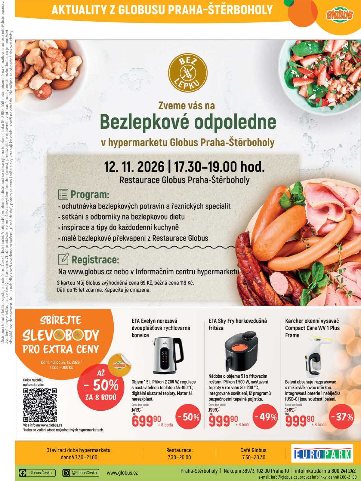 Akční leták Globus 27.10. - 3.11.2026 - Globus Praha - Štěrboholy strana 46