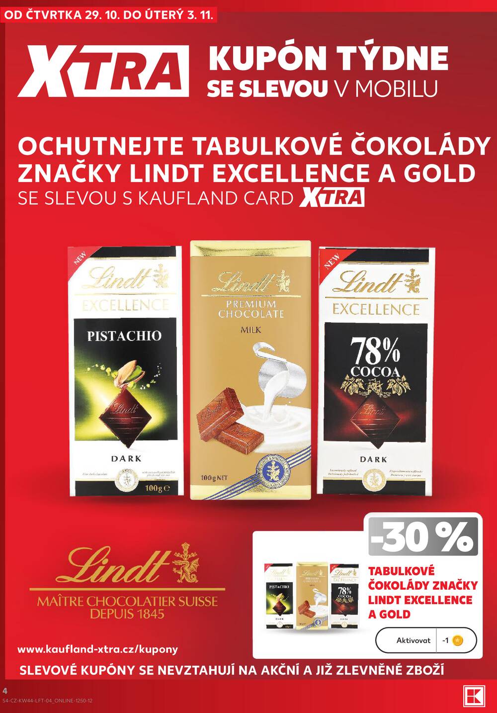 Leták Kaufland - Kaufland 29.10. - 3.11. - Kaufland - Prachatice - strana 4