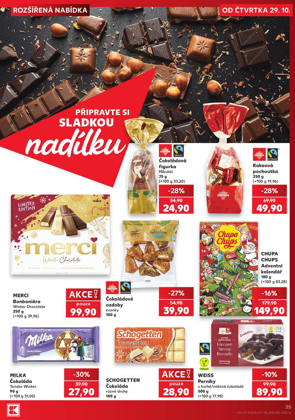 Leták Kaufland - Kaufland 29.10. - 3.11. - Kaufland - Třeboň - strana 35