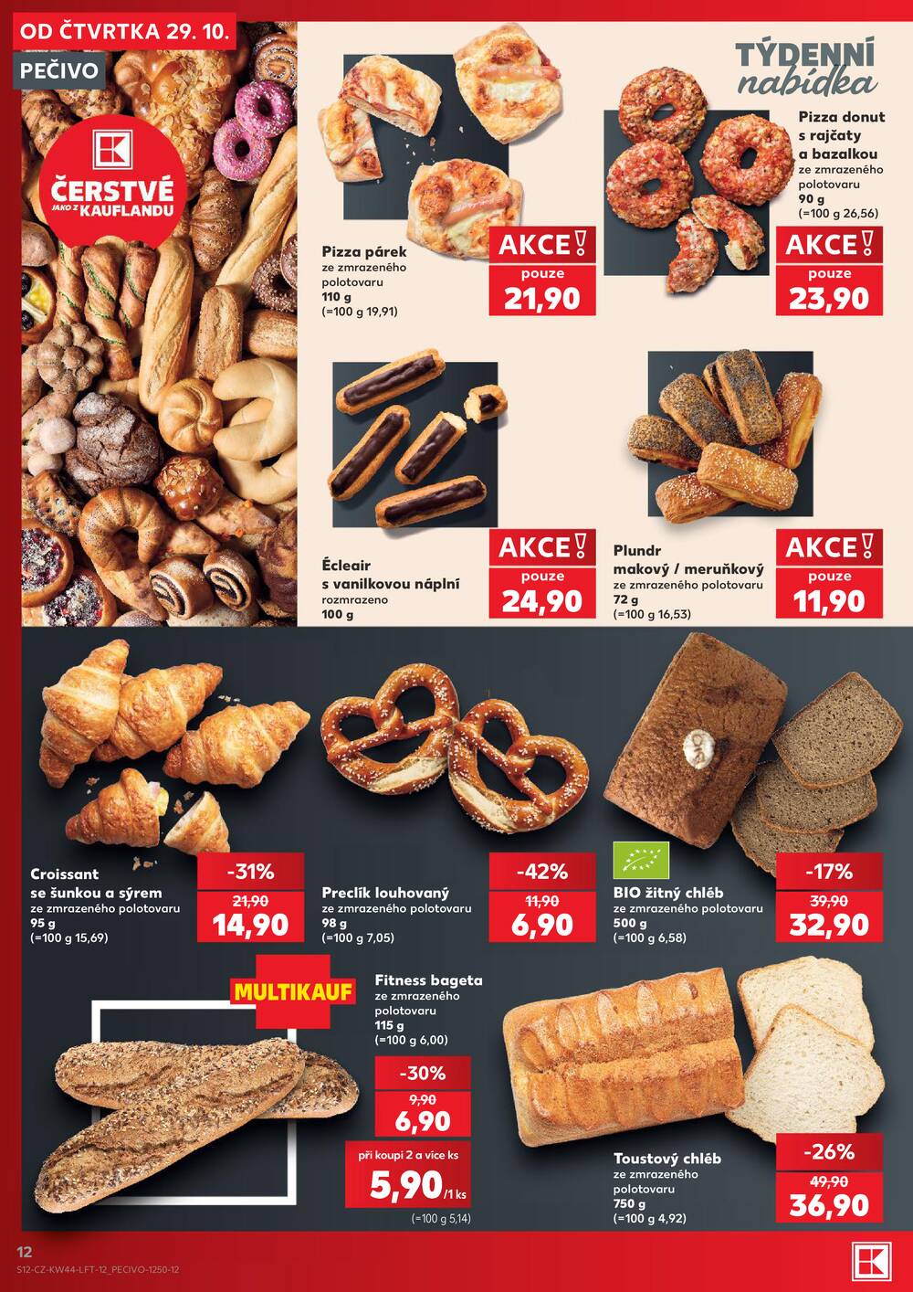 Kaufland 29.10. - 3.11. - Kaufland - Praha 12 (Modřany)