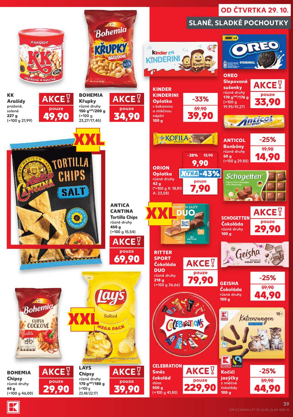 Kaufland 29.10. - 3.11. - Kaufland - Praha 12 (Modřany)