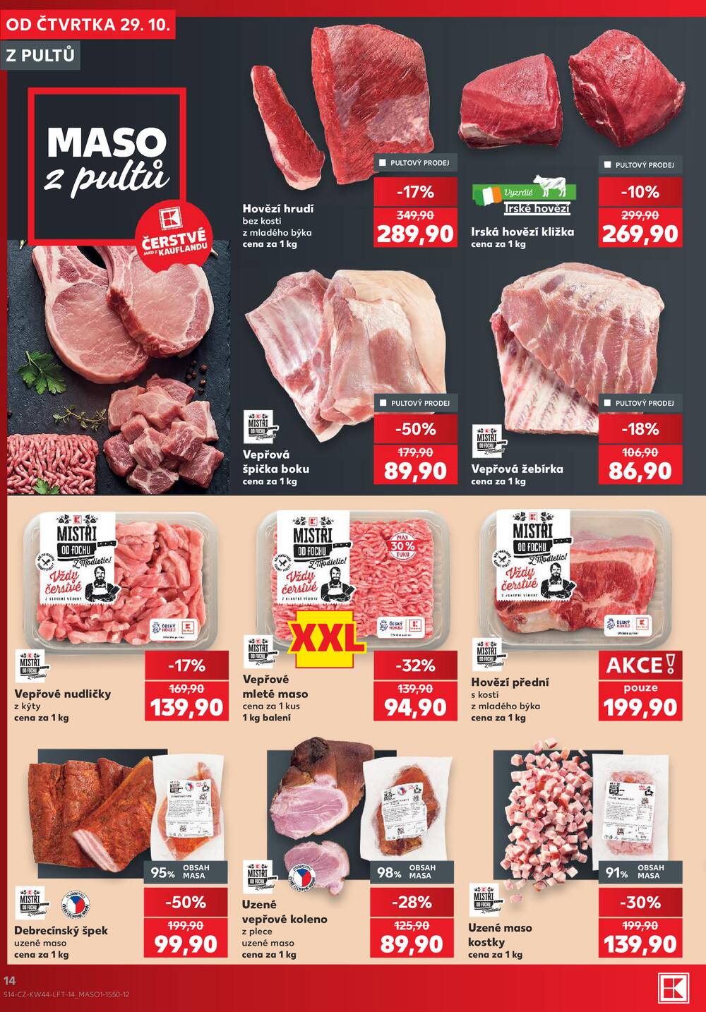 Kaufland 29.10. - 3.11. - Kaufland - Čáslav