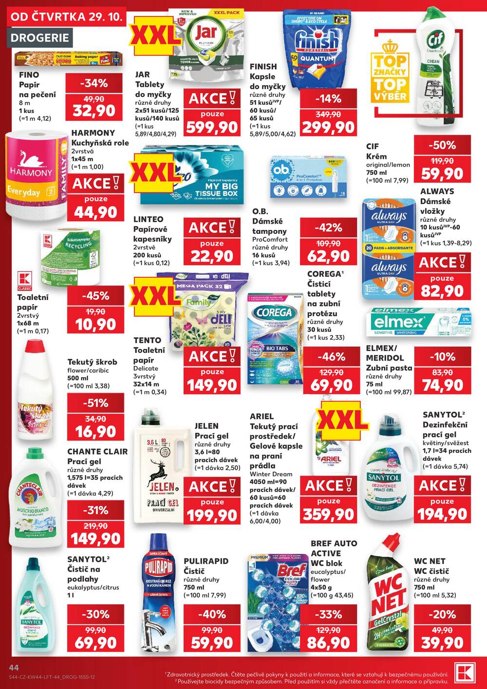 Kaufland 29.10. - 3.11. - Kaufland - Čáslav
