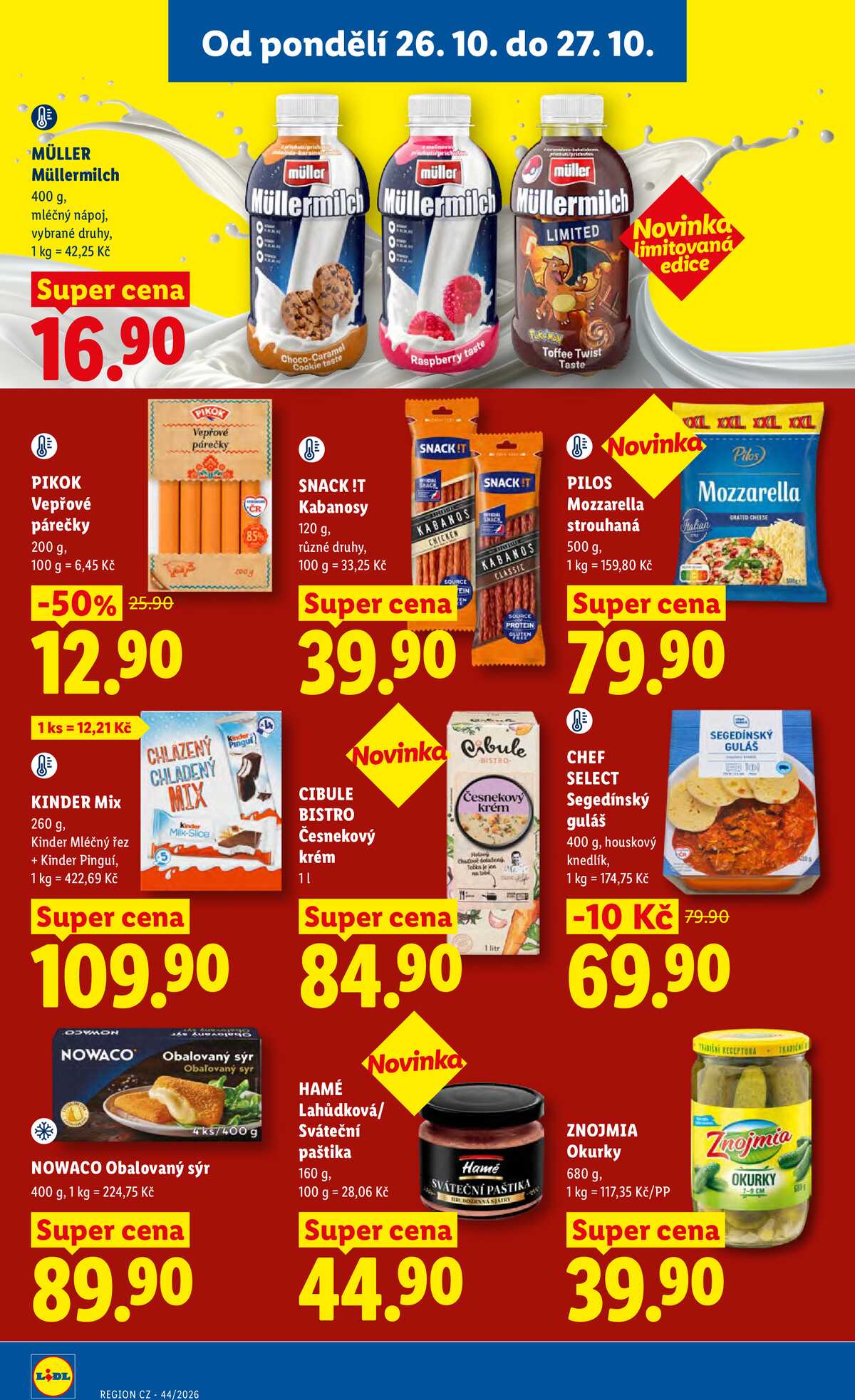 Lidl od 26.10. do 27.10.2026 strana 34