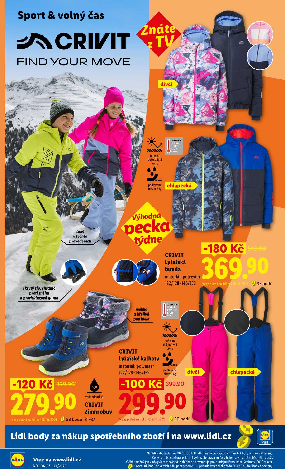 Lidl od 26.10. do 27.10.2026 strana 44