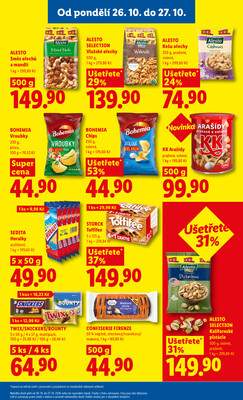 Lidl od 26.10. do 27.10.2026