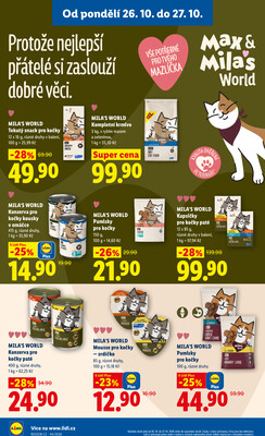 Lidl od 26.10. do 27.10.2026