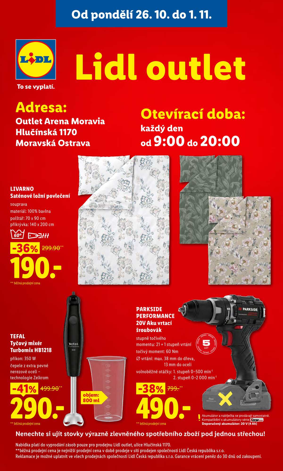 Lidl Spotřební zboží 26.10. - 1.11. strana 6