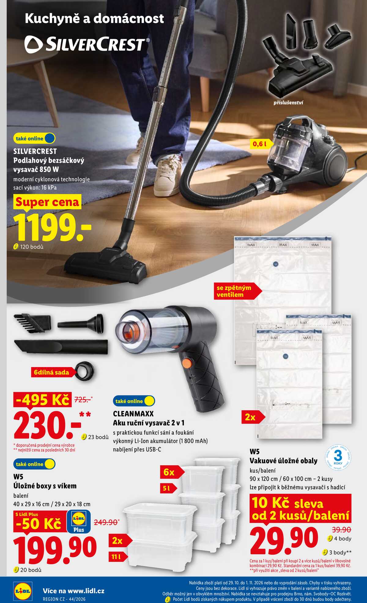Lidl Spotřební zboží 26.10. - 1.11. strana 16