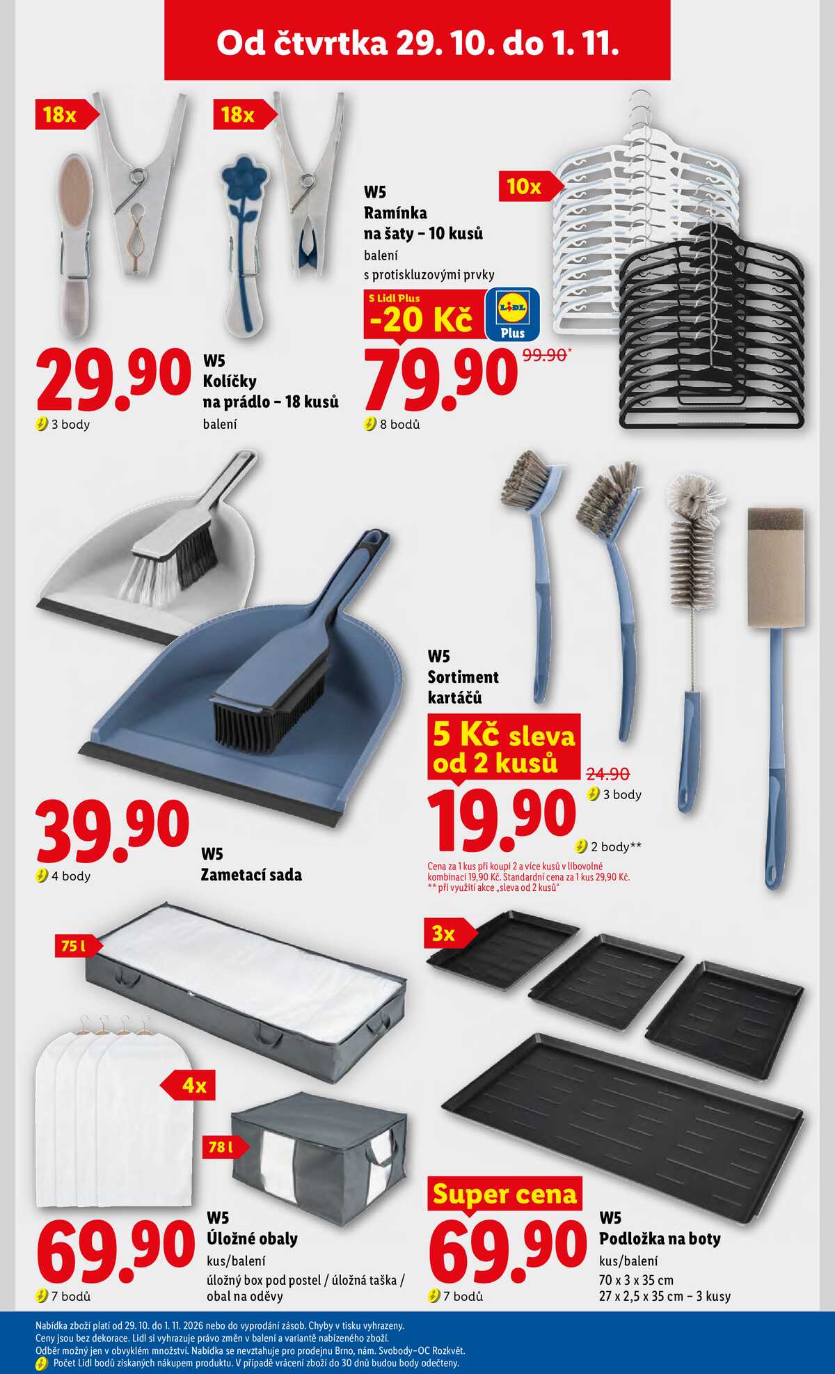 Lidl Spotřební zboží 26.10. - 1.11. strana 17