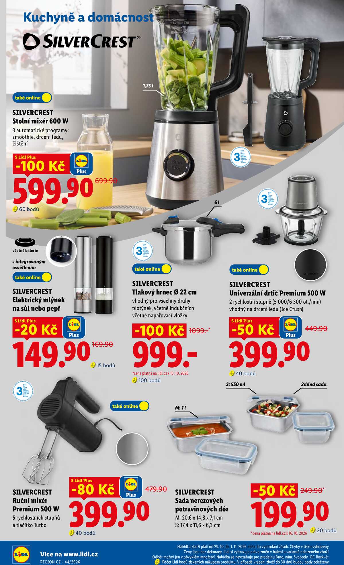 Lidl Spotřební zboží 26.10. - 1.11. strana 18