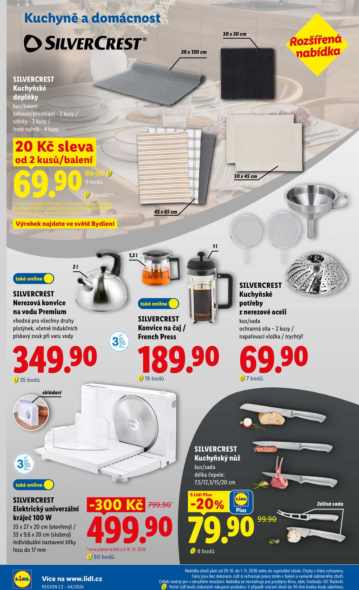 Lidl Spotřební zboží 26.10. - 1.11. strana 20