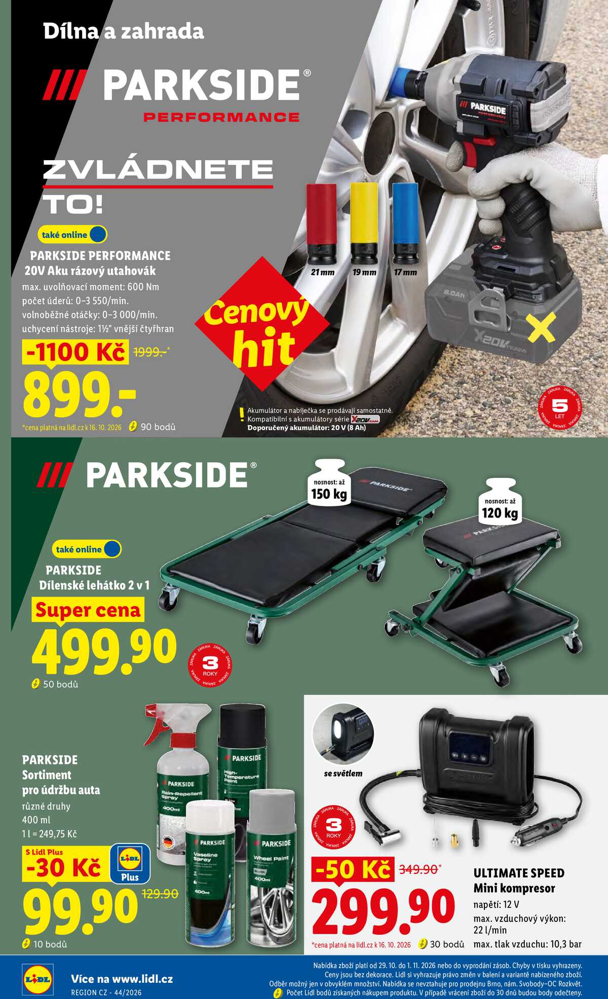 Lidl Spotřební zboží 26.10. - 1.11. strana 24