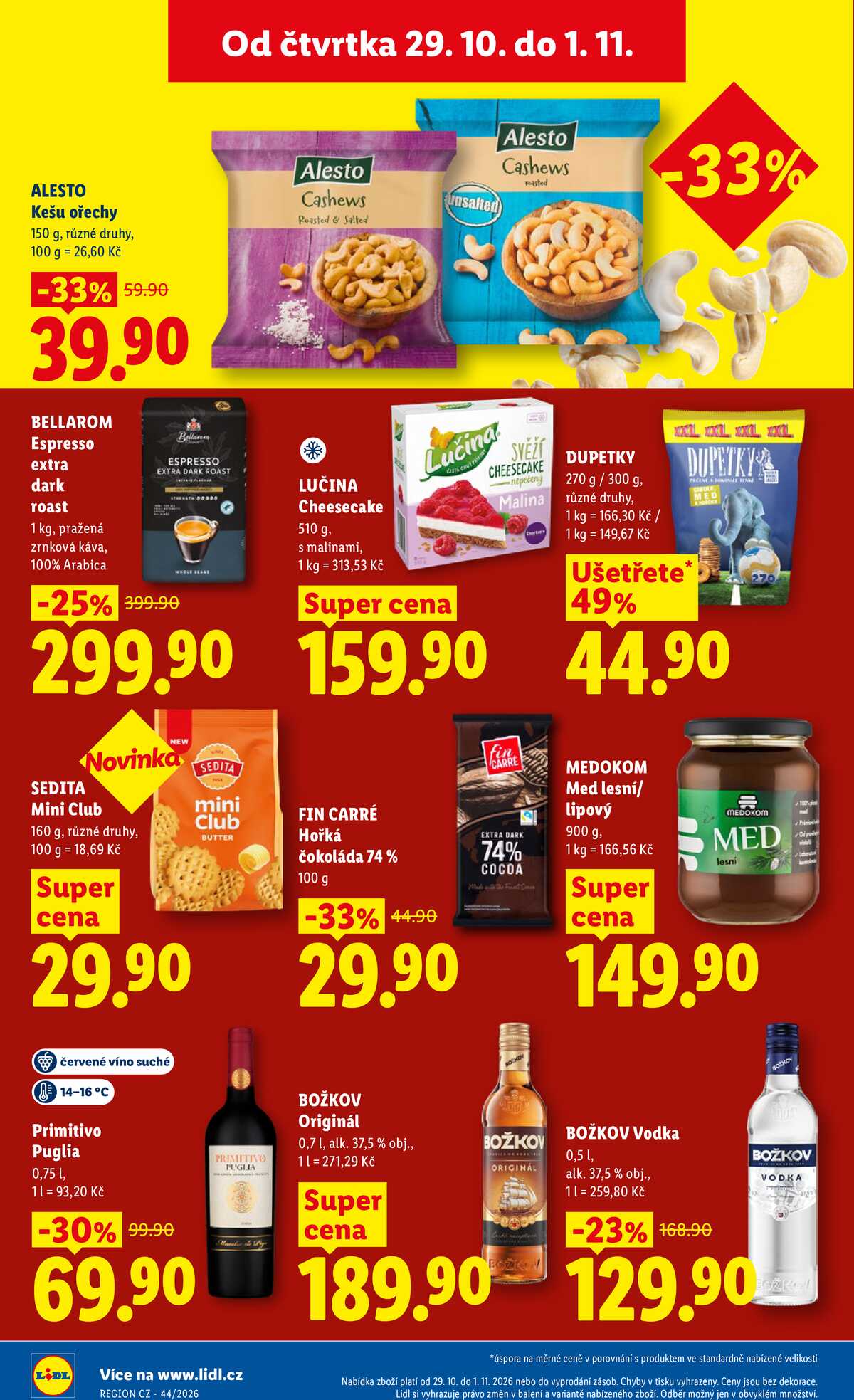 Lidl Čtvrtek od 29.10. do 1.11.2026 strana 36