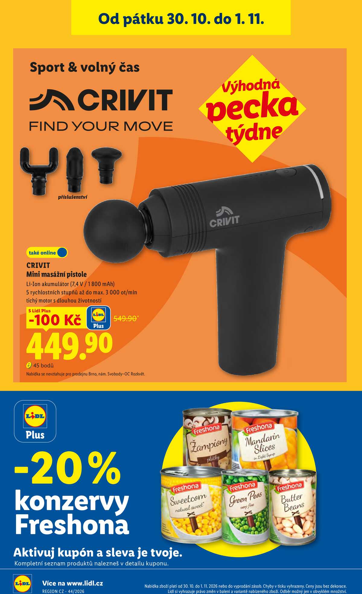 Lidl Čtvrtek od 29.10. do 1.11.2026 strana 56