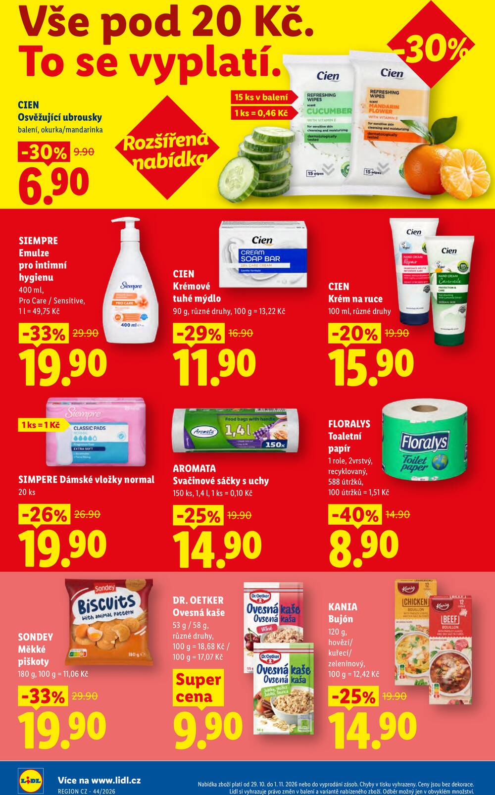 Leták Lidl - Lidl Čtvrtek od 29.10. do 1.11.2026 - strana 34 Leták Lidl - Lidl Čtvrtek od 29.10. do 1.11.2026 - strana 34