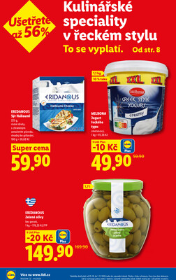 Lidl Čtvrtek od 29.10. do 1.11.2026
