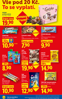 Lidl Čtvrtek od 29.10. do 1.11.2026