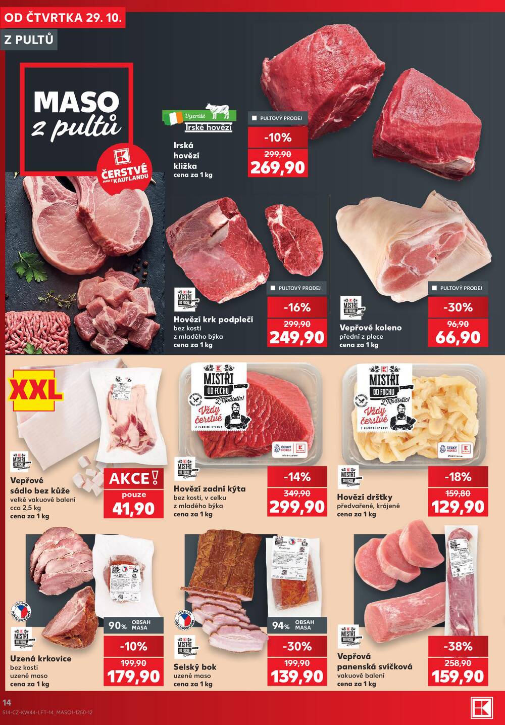 Kaufland 29.10. - 3.11. - Kaufland - Teplice