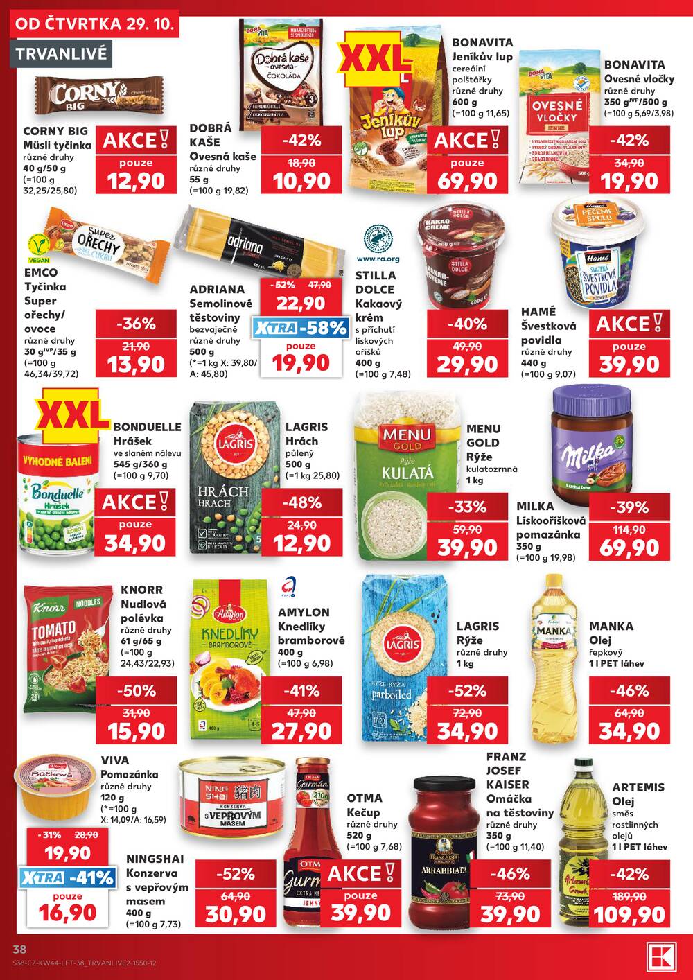 Kaufland 29.10. - 3.11. - Kaufland - Orlová