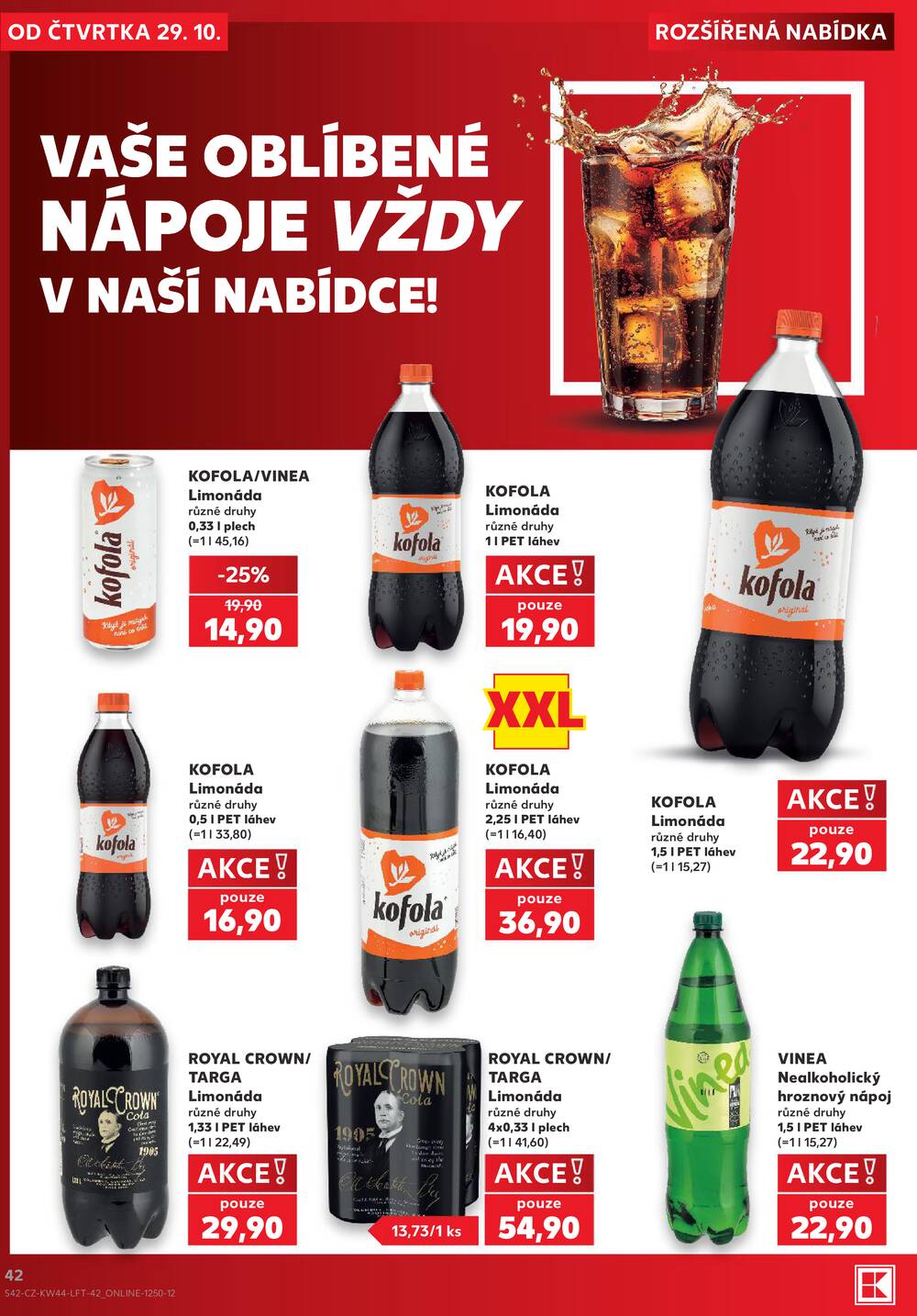 Kaufland 29.10. - 3.11. - Kaufland - Orlová