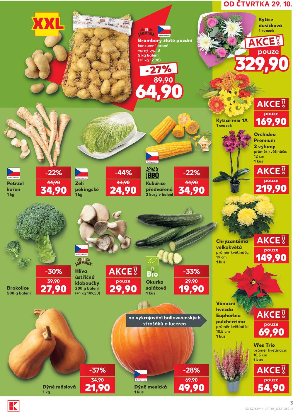 Kaufland 29.10. - 3.11. - Kaufland - Vsetín