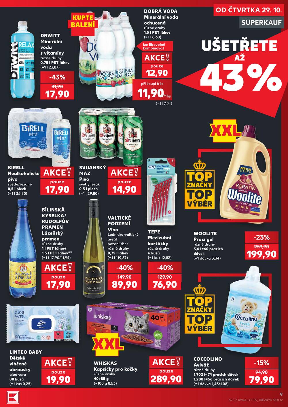 Kaufland 29.10. - 3.11. - Kaufland - Frýdek Místek