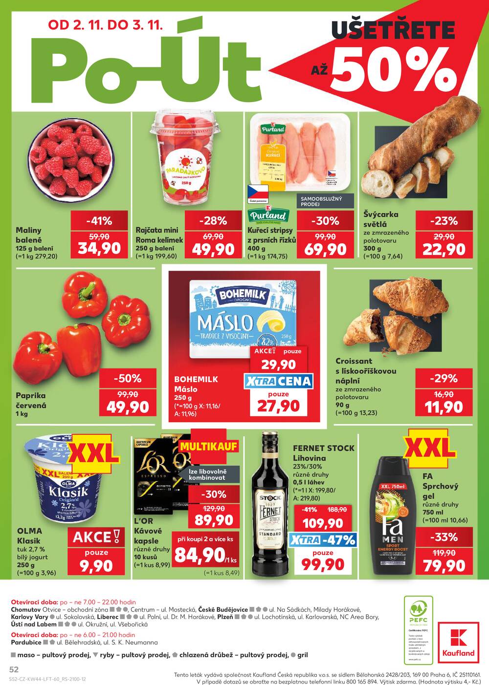 Kaufland 29.10. - 3.11. - Kaufland - Ústí nad Labem (Všebořická)
